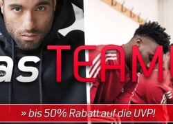 Sportbedarf: Bis zu 50% Rabatt auf die UVP!