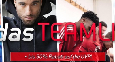 Sportbedarf: Bis zu 50% Rabatt auf die UVP!