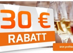Weinvorteil: 30€ Rabatt ab 60€ MBW