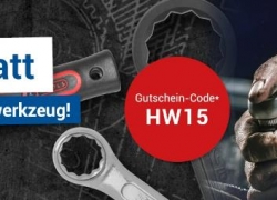 15% Rabatt auf ALLE Handwerkzeug bei Zoro!