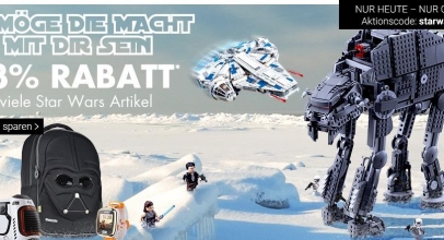 Karstadt: 13% Rabatt auf Star Wars-Artikel!