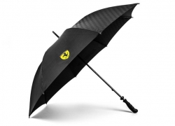 Ferrari Regenschirm in Carbon Schwarz für 27,24€
