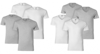 8x Puma Herren T-Shirts (Neck & V-Neck) für 55,08€