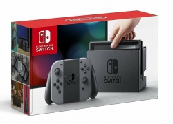 Nintendo Switch + Joy Con Paar (Grau oder Bunt) für 249,30€
