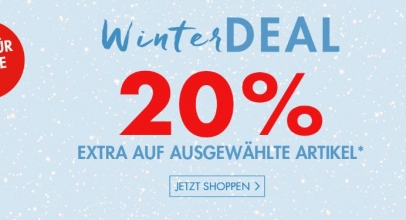 GÖRTZ: WinterDEAL -20% Extra-Rabatt auf ausgewählte Artikel