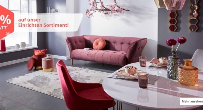 Yourhome: 15% Rabatt auf das gesamte Einrichtungs-Sortiment + Versandkostenfrei ab 50€