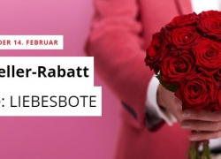 VALENTINS-RABATT bei Blume2000.de – Vorab bestellen und 15% sparen!