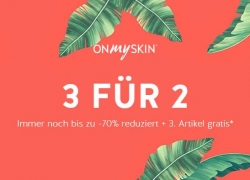 onmyskin: 3 für 2 Sale-Aktion!
