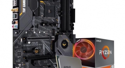 ASUS TUF Gaming X570-Plus (Wi-Fi) AM4 Mainboard + AMD Ryzen 9 3900X CPU für 555,99€