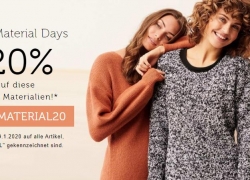Bonprix: New Material Days mit 20% Rabatt!
