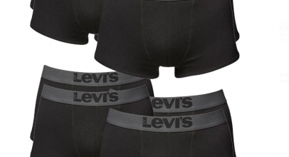 8x Levis Herren Boxershorts + 1x gratis Daily Boxershorts für 49,98€