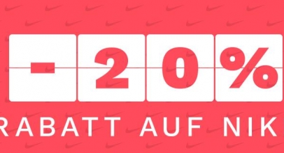 DefShop: 20% Rabatt auf NIKE Artikel!