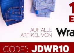 Jeans Direct: 10% Extra-Rabatt auf alle Artikel von Wrangler!