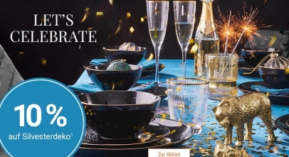 BUTLERS: 10% Rabatt auf Silvesterdeko!