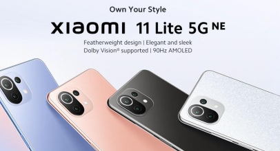 Xiaomi Mi 11 Lite 5G NE 8+128GB Handy 6,55 FHD AMOLED 64MP NFC Smartphone Global für 305,10€ inkl. Versand!