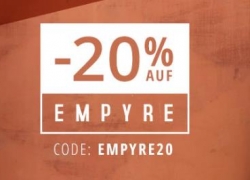 Blue Tomato: 20% Rabatt auf die Marke EMPYRE!