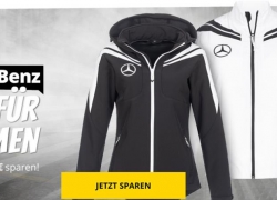 SportSpar.de: Mercedes-Benz Damen Jacke mit 73% Rabatt!