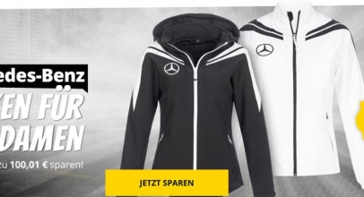 SportSpar.de: Mercedes-Benz Damen Jacke mit 73% Rabatt!