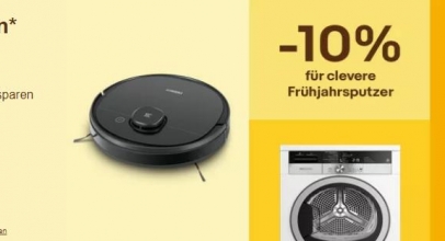 eBay: 10% Rabatt auf Haushaltsgeräte z.B.: Xiaomi, Dyson, Philips, Haier usw.