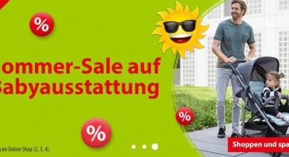 SPIELE MAX: Sommer-Sale auf Babyausstattung!