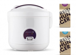 Reishunger Reiskocher 500W 1,2L (Bio Basmati Reis + Jasmin Reis Bundle) für 29,99€