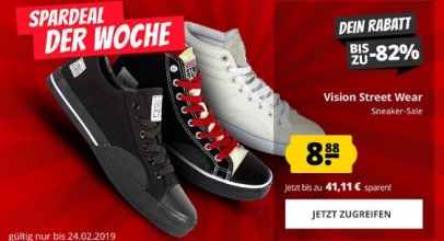 SportSpar: Viele verschiedene Vision Street Wear Sneaker für 12,83€ inkl. Versand