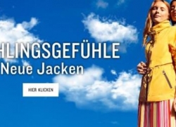 Tom Tailor: 20% Rabatt auf alle Mäntel, Jacken und Westen