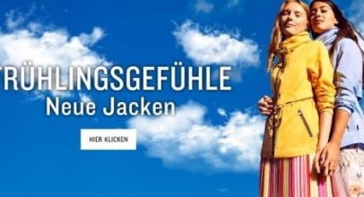 Tom Tailor: 20% Rabatt auf alle Mäntel, Jacken und Westen