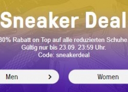 HHV: 30% Rabatt auf alle reduzierten Schuhe – z.B.: Nike, Adidas & New Balance