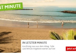 Last Minute Deals bei Bucher-Reisen.de!