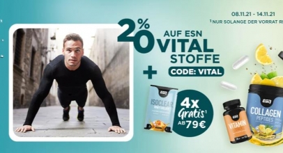 Fitmart – 20% Rabatt auf alle ESN Kapselprodukte im Shop!