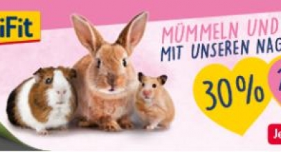 Fressnapf: Bis zu 30% Rabatt auf Nager-Sets!