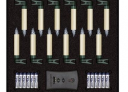 Weihnachtsbaum LED-Kerzen (75422) 12er-Set Elfenbein ab 33€