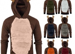 Amlaiworld Weihnachten Kapuzenpullover für 9,89€