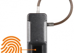 ELV: JOY-iT Kabelschloss Joy-Lock I mit Fingerabdrucksensor, 10 Fingerabdrücke anlernbar, Akku, IP65 für 9,90€!