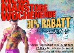 Dexer.de: 30% Rabatt auf MANSTORE!