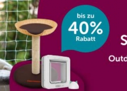 ZooRoyal: bis zu 40% beim Kauf von Outdoormöbeln, Katzennetzen und Katzenklappen!