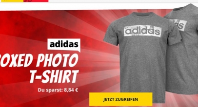 SportSpar – adidas Boxed Photo Herren T-Shirt mit 44% Rabatt!