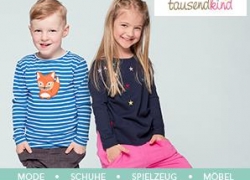 Sale bei tausendkind.de mit bis zu 50% Rabatt!