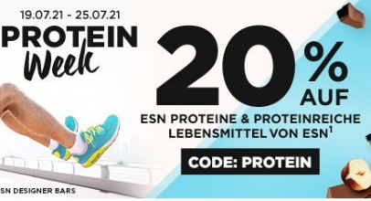 PROTEIN Week bei Fitmart: 20% Rabatt auf ESN Proteine & proteinreiche Lebensmittel von ESN!