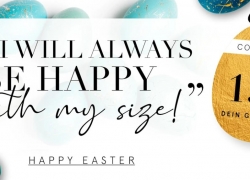 Happy Easter bei HAPPY SIZE: 15,-€ Gutschein für euch!