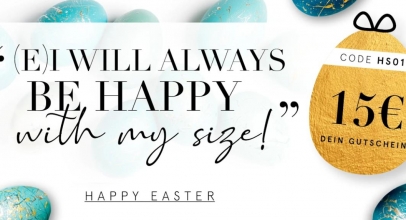 Happy Easter bei HAPPY SIZE: 15,-€ Gutschein für euch!