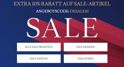 Charles Tyrwhitt – 10% Extra-Rabatt auf das gesamte Sortiment – kein MBW!