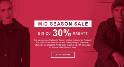 Daniel Hechter: Mid-Season-Sale – Bis 30% Rabatt!