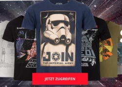 Star Wars T-Shirt Sale bei SportSpar.de mit bis zu 80% Rabatt!