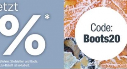 Reno: 20% Rabatt auf alle Stiefel, Stiefeletten & Boots!