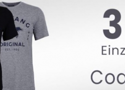 Herren MUSTANG T-Shirt Deal bei Jeans Direct – Das 3. ist GRATIS!