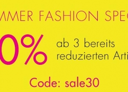 Galeria: Sommer Fashion Special mit 30% Rabatt!