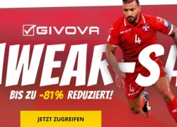 Givova Teamwear Sale bei Sportspar – bis zu 81% Rabatt!
