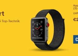 Apple Watch Series 3 GPS + LTE Aluminium Smartwatch 42mm, Fitnesstracker für 299,90€ inkl. Versand